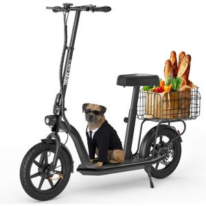 Hiboy VE1 PRO Electric Scooter - Electric Scooter for Adults - 16" Pneumatic Tires - 31 Miles Long Range & 23Mph Folding Commuter E-scooter Hiboy VE1 PRO Electric Scooter - Electric Scooter for Adults - 16" Pneumatic Tires - 31 Miles Long Range & 23Mph Folding Commuter E-scooter