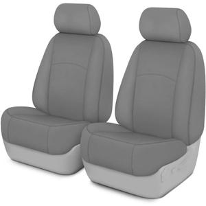 Covercraft Carhartt SeatSaver Custom Seat Covers | Fits 2011-2016 Ram 1500/2500/3500 | 1st Row Bucket Seats, Duck Weave Gravel