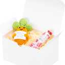 UnicoPak 40 Pack 6x4x3.5 Gift Boxes Bulk, White Small Gift Boxes with Lids for Presents for Candle Mug Perfume Craft Ornaments Cookies Treats Favors