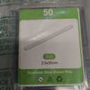 uxcell 50Pcs 2.5mm x 35mm Dowel Pins 304 Stainless Steel Support Shelves Pegs Fasten Elements Assortment Kit, Silver