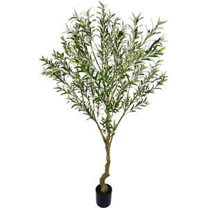 7ft Artificial Olive Tree Fake Tree Interior Decoration Tree Artificial Tree Fauk Tree