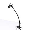 TRUMAGINE Photo Studio Lighting Light Stand Clamps Background Clip Gooseneck Tube Small Size Reflector Holder