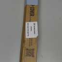 Expandable Rear Stove Gap Cover for Slide-In Ranges  Stainless Steel, Black Powder Coated  Adjustable Up to 32  Dual Install Options (1.5 inch WIDE)