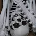 7.9Ft Skeleton Decor with Metal Stand,Halloween Skeleton Life Size Skeleton Realistic Plastic Human Bones for Halloween Dia de Los Muertos Decoration (Gray)