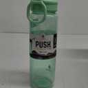 Manna™ Push™ Lightweight Plastic Water Bottle - Green