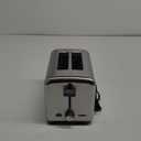 bella Stainless Steel 2 Slice Toaster with Extra Wide Slots & Removable Crumb Tray, 6 Browning Options, Auto Shut Off & Reheat Function, Toast Bread, Bagel & Waffle