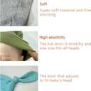Jastore 8 PCS Baby Newborn Hats Set Knot Beanie Hats Soft for Infant Baby Girls Boys Caps 0-6 Months