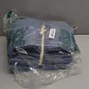PURE ERA Jersey Knit 4pc Bed Sheet Set 100% T-Shirt Cotton Super Soft Comfy Breathable Fits Mattress Up to 20" Extra Deep Pocket (Solid Cerulean Blue, Cal King)