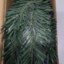 Christmas Green Garland Christmas Decorations Artificial Greenery 50 FT Non-Lit Soft Faux Pine Garland Indoor Outdoor Holiday Decor for Tree Stair Railing Front Door Window Mantle Fireplace Home Party