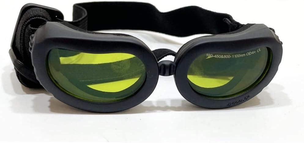 Pet Laser Protective Glasses Safety Goggles 1064nm Infrared Band Goggles for Little Dog Cat Squirrel Anti Glare Sunglasses UV400 (Suitable for Pets 1.5kg-3kg)