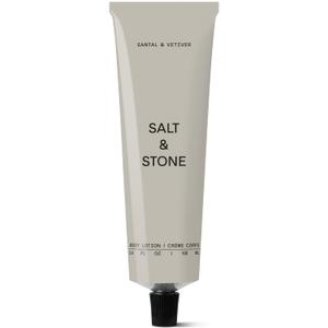 Salt & Stone Body Lotion for Women & Men | Hydrates, Nourishes & Softens Skin | Restores Dry Skin | Fast-Absorbing | Cruelty-Free & Vegan (100 ml) (Santal & Vetiver) (Santal & Vetiver - 3.4 fl oz)