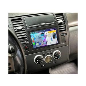 2+64G Radio for Nissan Versa 2007 2008 2009 2010 2011 Android Car Stereo Wireless Carplay, 9.7 inch Touch Screen for Versa Android Auto Bluetooth GPS WiFi FM RDS Mirror Link 28UI