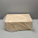 Maxdot Pet Casket for Dogs and Cats, Wooden Burial Pet Loss Coffin Furry Loss Gift for Animals Funeral, Handmade Natural Wood, Inner 19" l  11" W  7" H