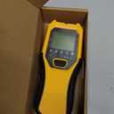 Stud Finder Wall Scanner 5 in 1 Multifunctional Upgraded Smart Wall Scanner, Stud Sensor Beam Detector with Battery for Wood Metal and AC Wire Detection, Comes with HD LCD Display and Audio Alarm (Yellow)