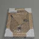 5x7 Wood Picture Frame Rustic Photo Frame Real Glass for Wall and Tabletop Brown 2 Pack