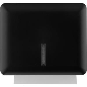 Multifold Paper Towel Dispenser Wall Mount (Black), Folded Hand Towel Dispenser for Bathroom/Restroom (Holds up to 300 Towels), Commercial Paper Towel Holder, Trifold Paper Towels Dispenser by EnBath