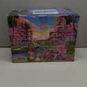 Villa Playset for Girls Ages 3-7, Indoor Playset Girls Toys for Ages 6-8 with 4 Storeys 11 Rooms 2 Dolls, Furniture and Accessories, Pretend Toddler Toy, Birthday Gifts for Kids 3 4 5 6 7 8