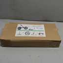 String Trimmer Wheel Attachment, 20" Adjustable Height String Trimmer Support Wheel w 0.98-1.34" Shaft Tube for Gas String Electric Brushcutter, 8" Widen Lawn Roller