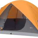 Amazon Basics Camping Tent, 3-Season Dome Design with Rainfly, 6 Person