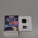 Screen Mirroring Adapter, 2026 Upgrade 3 in 1 Wireless Carplay Mirror Link Adapter for Cars with Built-in Wired Carplay Plug, Compatible with iPhone Phone/Airplay/Android Auto(for iPhone,1pc)