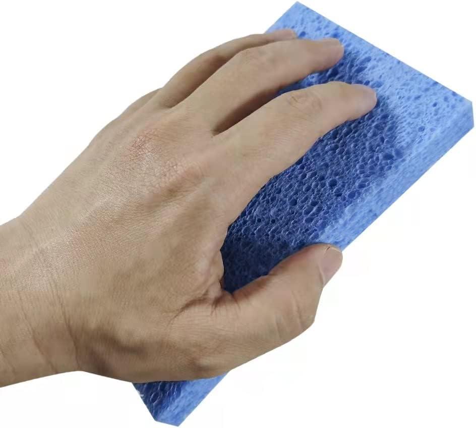 8-Pack Pop-Up Cellulose Sponges  Large, Compressed, Eco-Friendly & Plastic-Free for Kitchen, Bathroom & Home