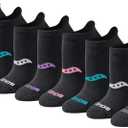 Saucony Women's Rundry Performance Heel Tab Athletic Socks (8, S)
