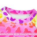 Snowheart Girls Swimsuit Size 9-10Y Colorful Leopard