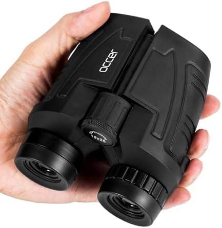 Amazon.com : Occer 12x25 Compact Binoculars for Adults and Kids, Large Eyepiece Waterproof Binocular with Low Light Vision,High Powered Easy Focus Binoculars for Bird Watching,Outdoor Hunting,Travel,Sightseeing : Electronics