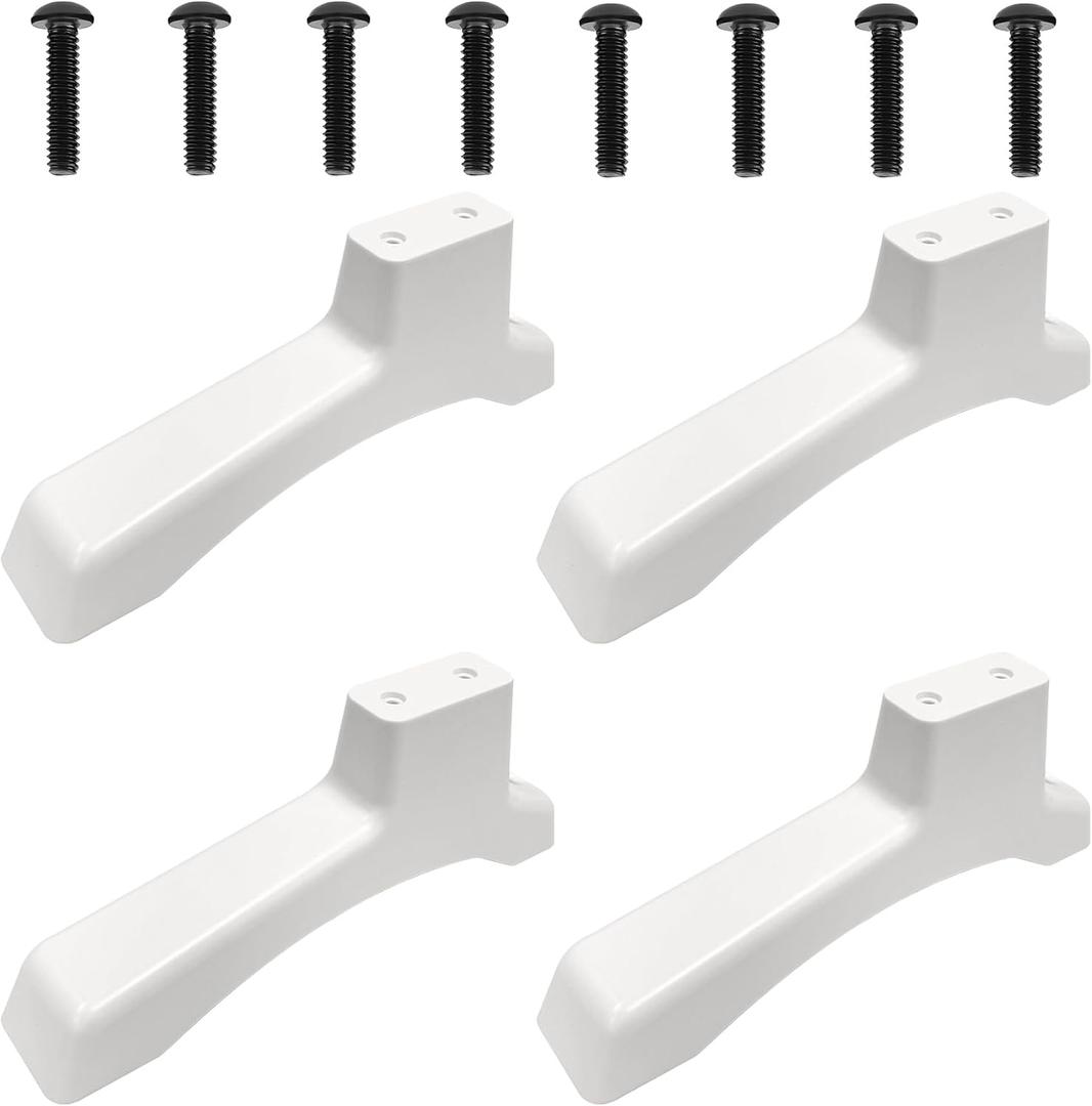 Earthtec WBL100 Wall Heater Base Legs,Wall Heater Floor Mounting Kit Replacement for Dyna Glo & Comfort Glow Heaters Parts (4 Pack)