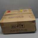 Furnulem Night Stand with Charging Station, Tall Black Dresser for Bedroom, Nightstand with Led Light, Bed Side Table for Living Room, Fabric Storage Drawer, Metal Frame, Wood Furniture