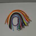 Puppy Collars for Litter - 14 Color Adjustable ID Collar Identification Leather Small Dog Collars for Puppy Medium Large Breed Dogs - Neck 6~13 Inches (S(Neck:6''~13''))