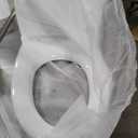 TOTO SoftClose Slow Close Elongated Toilet Seat and Lid, Cotton White - SS124#01