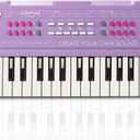 BIGFUN Kid Keyboard Piano - 37 Keys Toddler Keyboard Multifunction Music Educational Instrument Toy Electronic Piano for 3, 4, 5, 6, 7, 8 Girls and Boys (Purple)