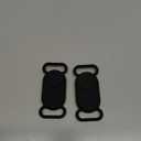 Dog Collar Holder(2 Pack) for Galaxy Smarttag2, Waterproof Silicone Case for Pet Cat, Anti-Lost Scratch Resistant Protective Cover Accessory for Samsung Galaxy Smart tag2 (Black)