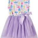 Girls Sleeveless Dress Toddler Bunny Tutu Sundress Casual Party Dresses 140