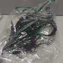 Timer & 8 Modes 9 FT 72 LED Willow Vine Twig Decor Garland with Orange & Purple Lights, Battery Operated Indoor Halloween Decor for Home Mantle Fireplace