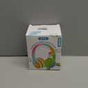 MIDOLA Kids Headphones Bluetooth 5.4 Wireless 68H Play Time Volume Limit 85/94dB Over-Ear Foldable Headset,Type-C Fast Charging,with Wired Aux Mic for Toddler Child Pad Tablet Pink