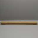 Frameless Shower Door Support Bar, Stainless Steel Wall-to-Glass Support Arm to Fixed Shower Glass Panel, for 1/4"-3/8" (6-10 mm) Door, 180 Pivot & Stow-Flat Mode (Brushed Nickel, 23.6-inch(600mm))