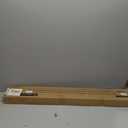 Fun Memories Picture Ledge Shelves Set of 2, 32 Inch Rustic Wall Mounted Floating Shelves with Lip for Home Storage and Dcor in Bathroom, Kitchen, Nursery, Bedroom, Living Room, Black