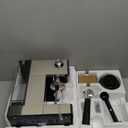 AIRMSEN Espresso Machines with Burr Grinder, 20 Bar, Milk Frother Steam Wand, Stainless Steel Coffee Maker for Home - Cappuccino Latte & Cold Brew Iced Coffee Maker & Americano