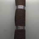 Heavy Duty Large Door Mat, 35" x 60" Indoor Outdoor Rubber Rug, Low Profile Doormat, Non Slip Waterproof Rubber Back, Utility Rugs for Entryway Patio Porch Garage (Brown)