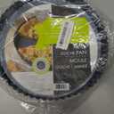 Fox Run Removable Bottom Non-Stick Tart and Quiche Pan, Loose Bottom Quiche Pan - 9.5-inch