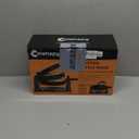 Waffle Maker, 1400W Double Belgian Waffle Iron 180 Flip, 8 Slices, Rotating & Nonstick Plates, Removable Drip Tray for Easy Cleaning, Cool Touch Handles, Space Saving Storage, Black