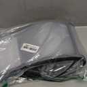 2-in-1 Upgraded Inflatable Dog Cone Collar with Detachable Anti-Licking Shield, Soft Adjustable Elizabethan Collar for Dogs After Surgery (L, Grey)