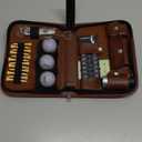 Golf Gifts for Men and Women, Golf Accessories Set with Hi-End Case, Golf Balls, Rangefinder, Golf Tees, Brush, Multifunctional Divot Knife, Scorer, Golf Ball Clamp