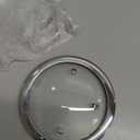 HEVSTIL 6 Inch Tempered Glass Lid for Frying Pans - Vented Skillet Cover with Stainless Steel Handle