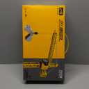 28-Inch RC Construction Tower Crane Toy for Kids, 4 Channel Remote Control Crane Toy with LED Light, Grabber, Log, Lifting Basket, 360 swivel, STEM Educational Learning Toys for Boys Ages 3 and Up