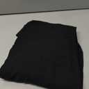 YESDOOD Cotton Linen Apron Cross Back Apron for Women with Pockets Pinafore Dress for Baking Cooking, Black, Medium
