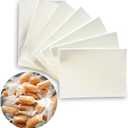 FIESTA WRAPS Clear Candy Wrappers for Caramels (600 Pcs 2.5 x 3.5 Inches) - Natural Clear Cellophane Wrapper - Candy Wrapping Paper for Caramel, Chocolate, Nougat and Lollipops