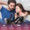 Ear Plugs for Sleeping, 2 Pairs Reusable Ear Plugs for Side Sleepers, 6 Sizes Silicone Ear Tips (Single & Dual Layer) 30dB Noise Reduction for Snoring, Travel & Focus